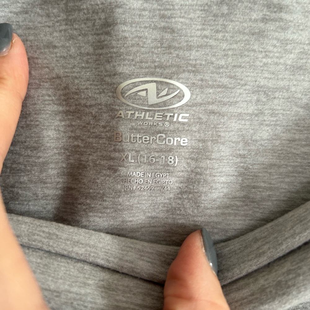 Athletic Works Heather Gray Leggings - Picture 5 of 6